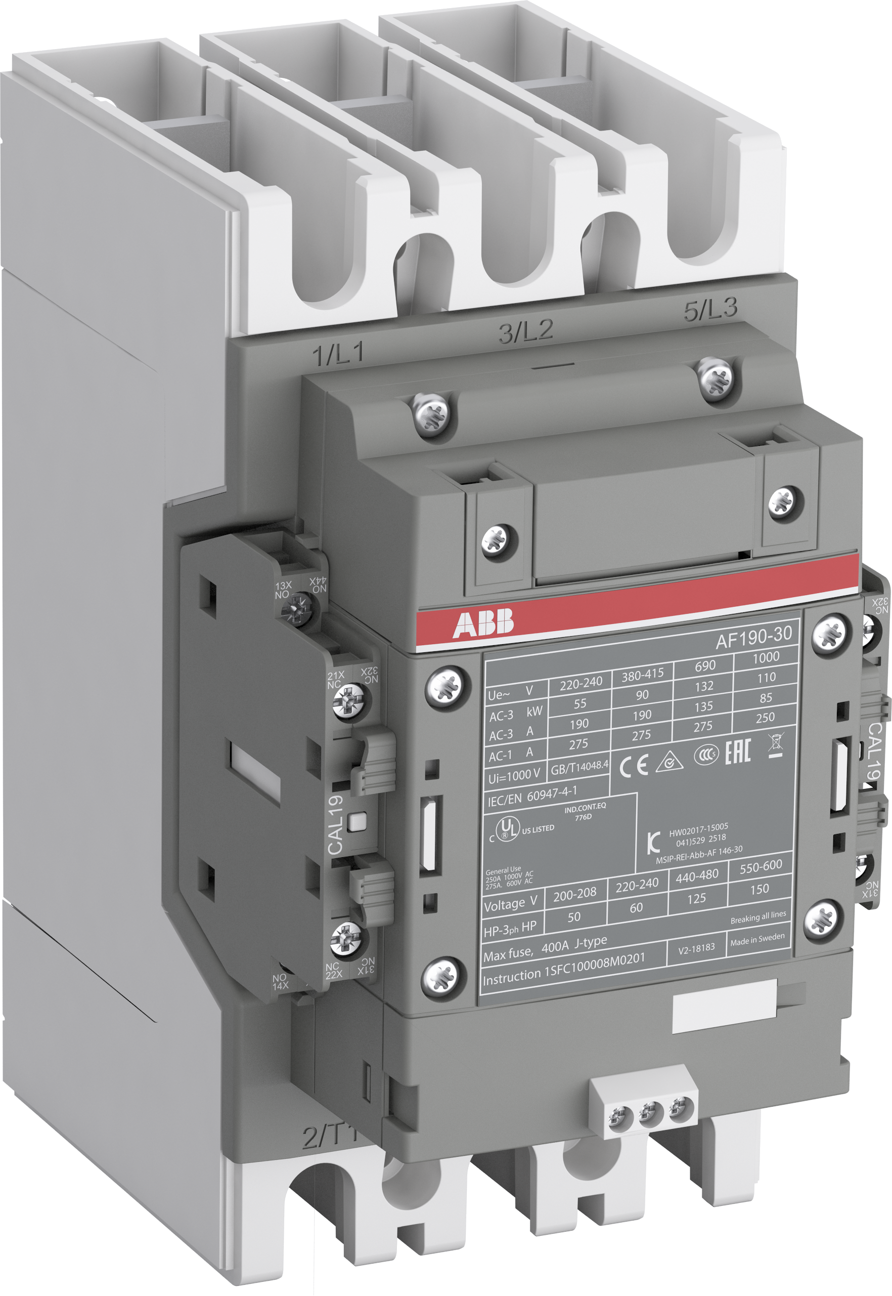 AF190-30-22-34 Contactor — photo 1 of 2