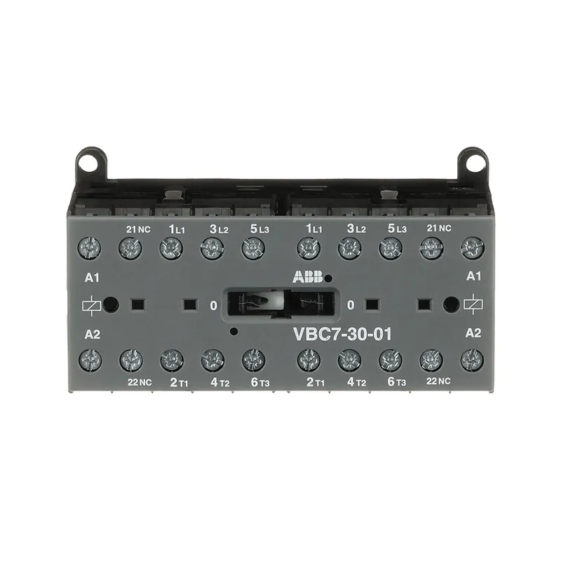 Mini Reversing Contactor VBC7 24 V DC - 3 NO - 0 NC - Screw Terminals — photo 1 of 4