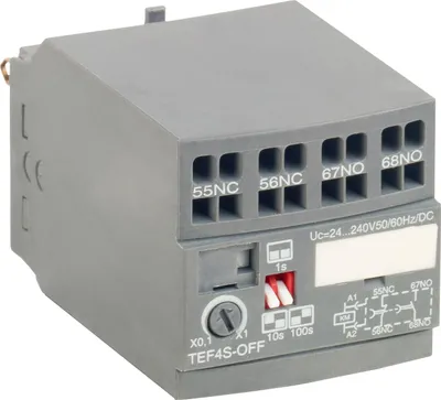 TEF4S-OFF Frontal Electronic Timer