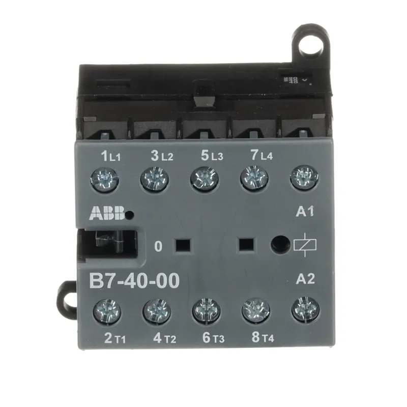 Mini Contactor B7 220 ... 240 V AC - 4 NO - 0 NC - Screw Terminals — photo 2 of 4