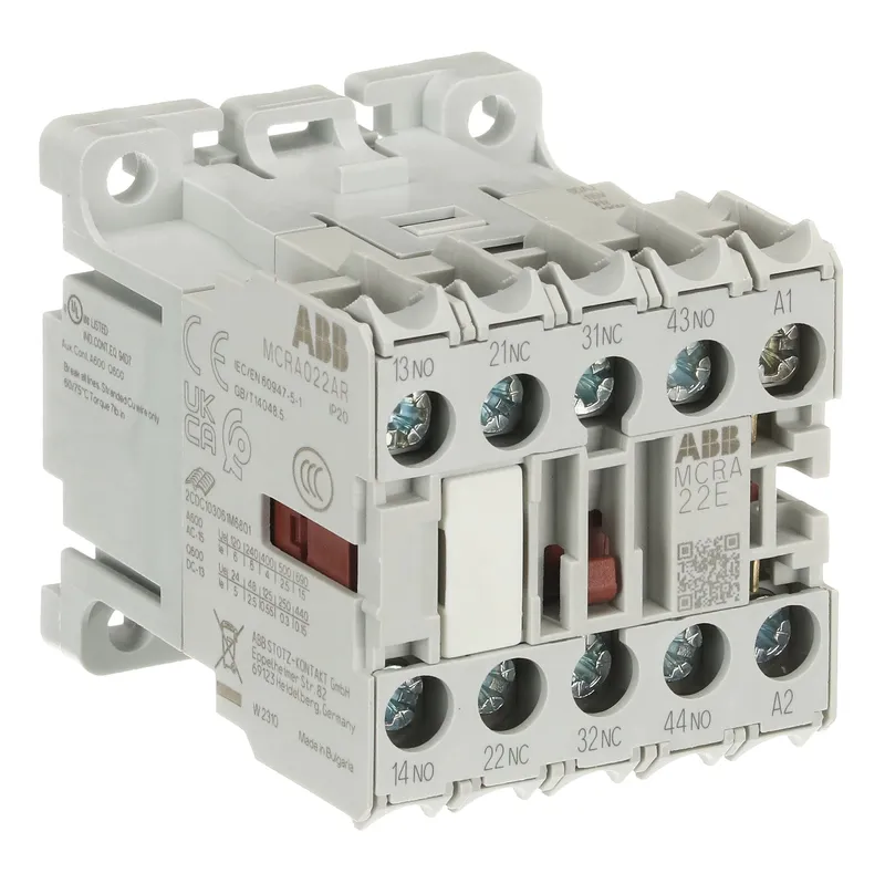 MCRA022ARJMini Contactor Relay50 Hz 110 ... 115 V AC2NO2NCRing-Tongue Terminals — photo 4 of 4