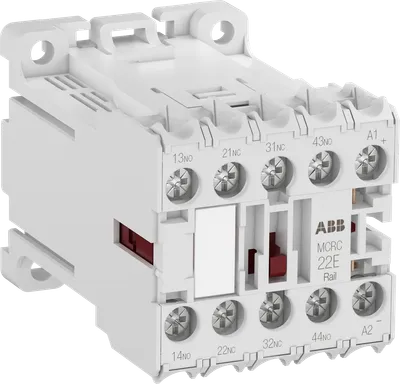 MCRC031ARWID-RAILMini Contactor Relay51 ... 90 V DC3NO1NCRing-Tongue Terminals