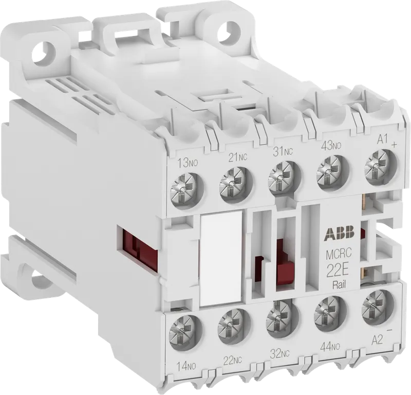 MCRC022ARWID-RAILMini Contactor Relay51 ... 90 V DC2NO2NCRing-Tongue Terminals