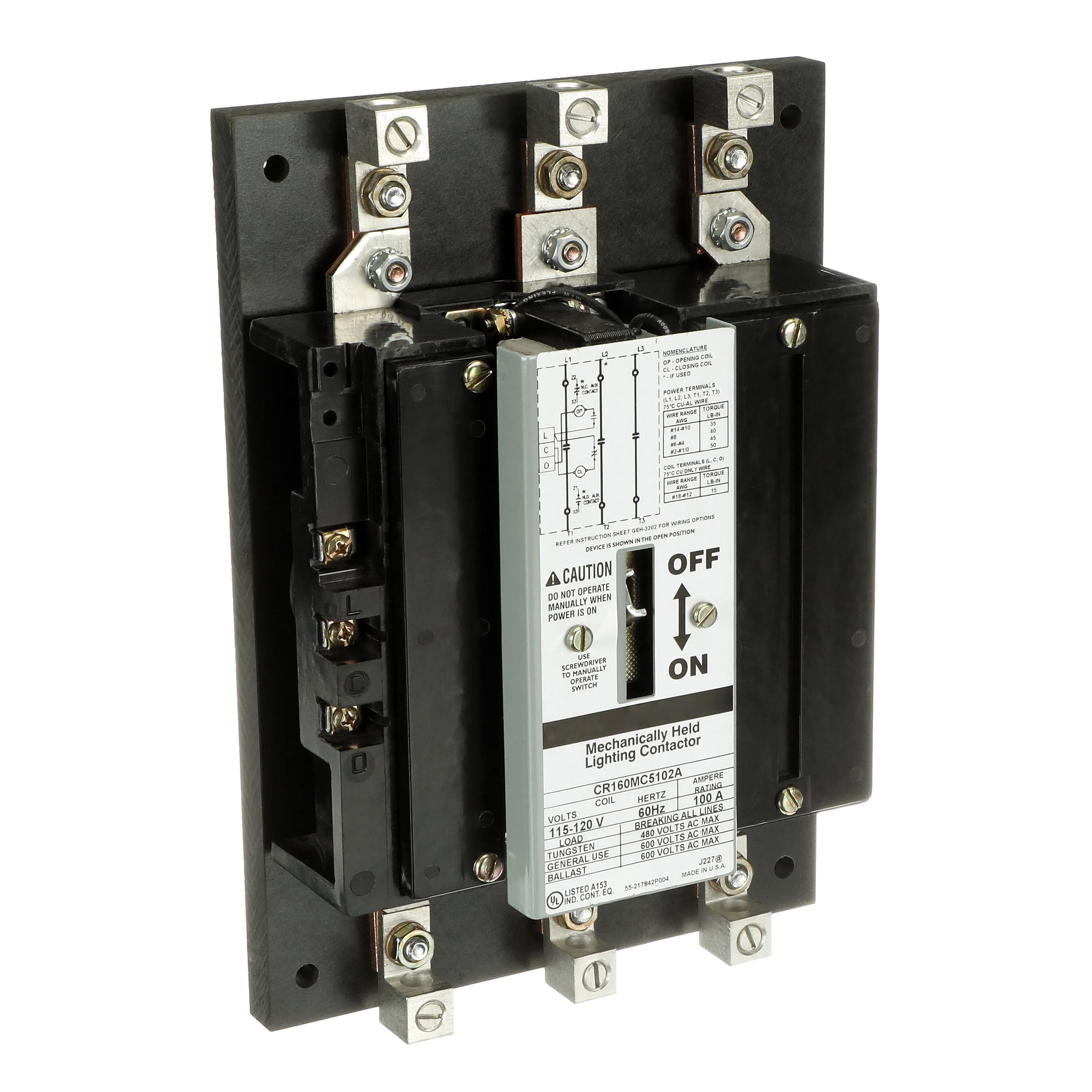 160MC5102A 160M Lighting Contactor
