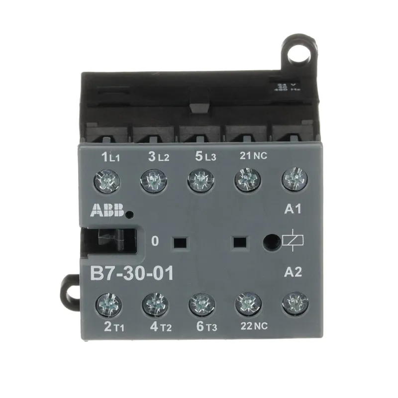 Mini Contactor B7 24 V AC - 3 NO - 0 NC - Screw Terminals — photo 2 of 4