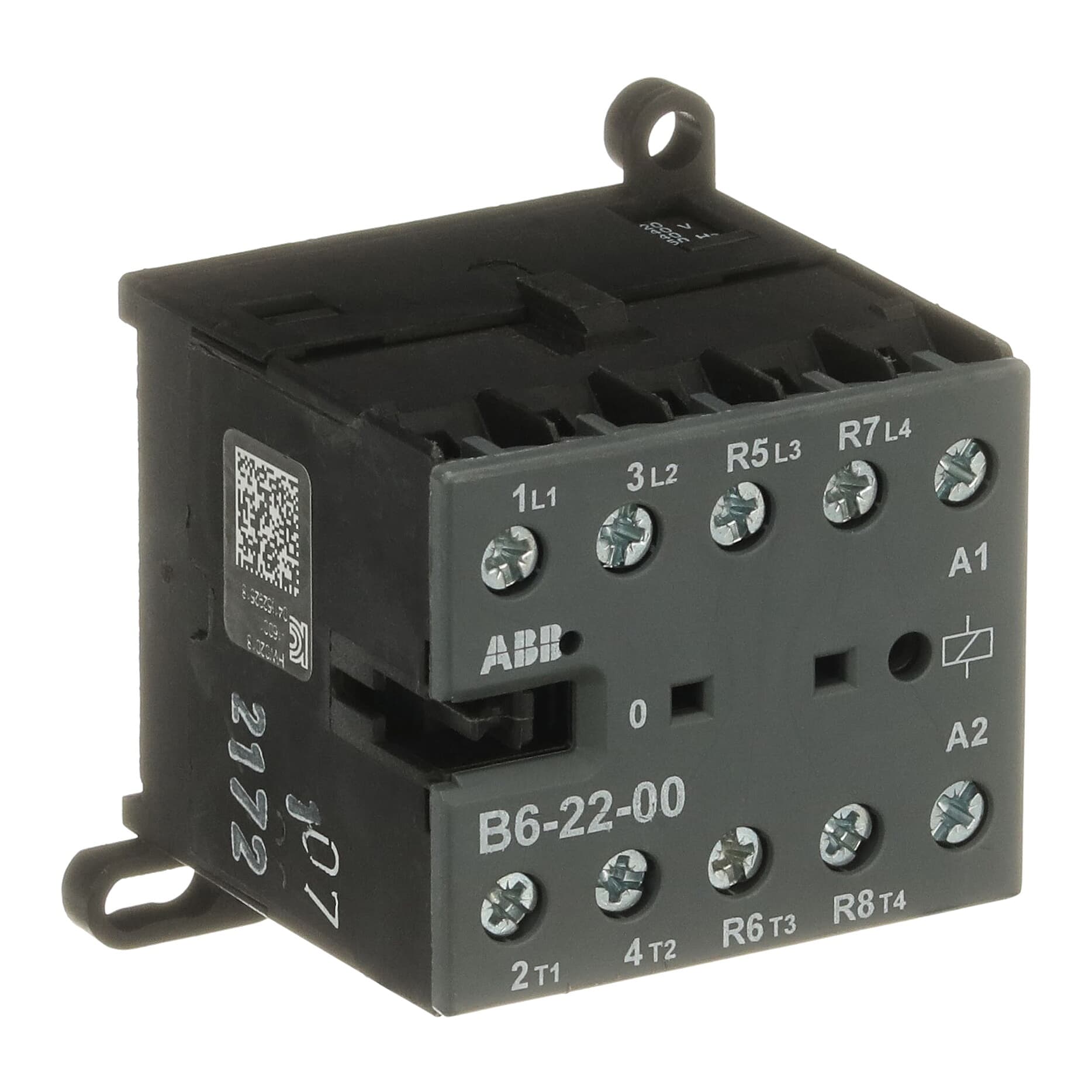 Mini Contactor B6 24 V AC - 2 NO - 2 NC - Screw Terminals — photo 4 of 4
