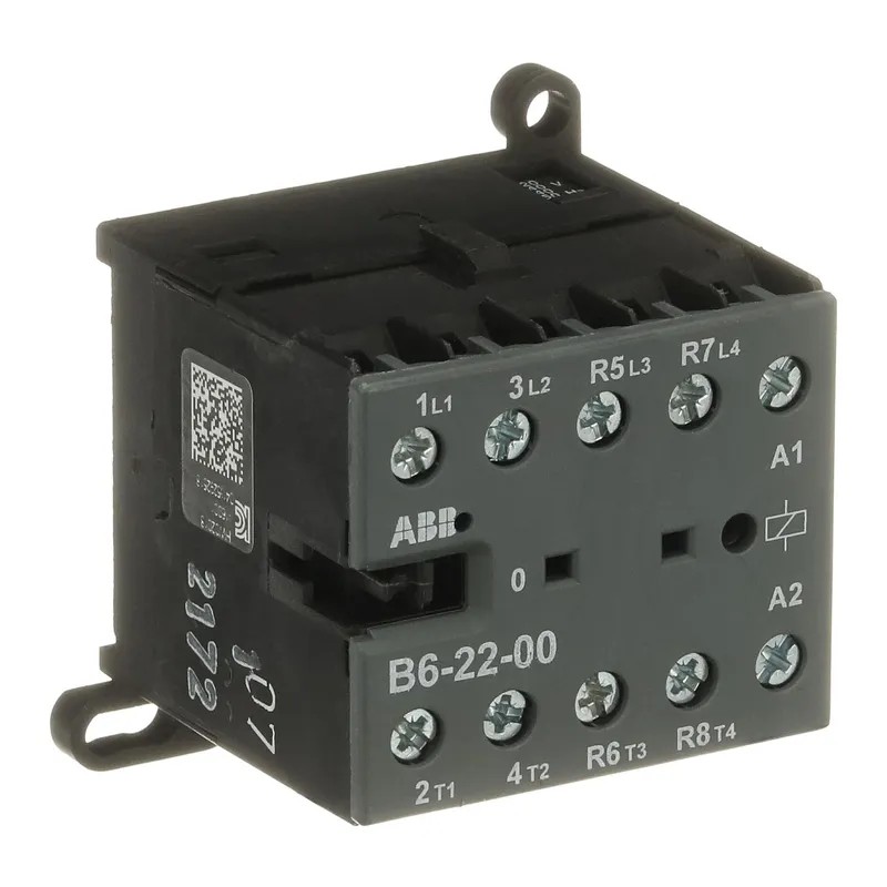 Mini Contactor B6 24 V AC - 2 NO - 2 NC - Screw Terminals — photo 4 of 4