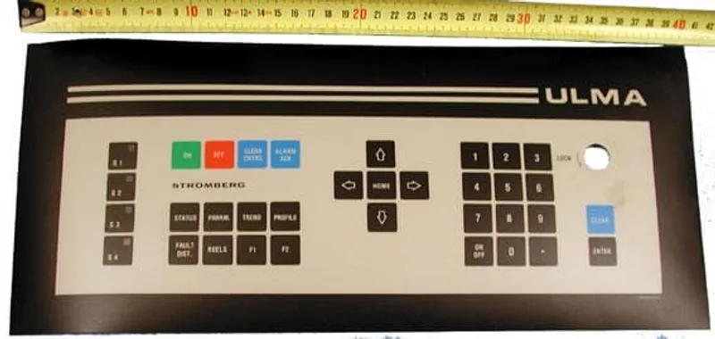 ULMA-KB2 ENGLISH KEYBOARD OVERLAY HKWIS — photo 2 of 4