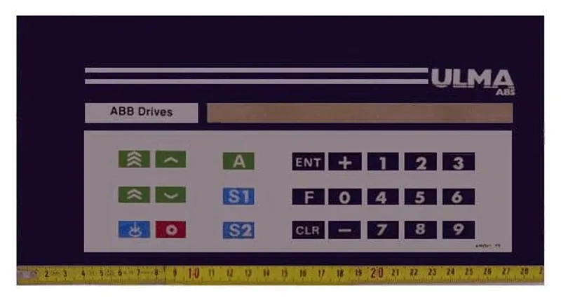 ULMA-ABS KEYBOARD OVERLAY HKWIS — photo 2 of 2