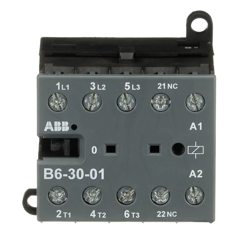 Mini Contactor B6 48 V AC - 3 NO - 0 NC - Screw Terminals — photo 2 of 4