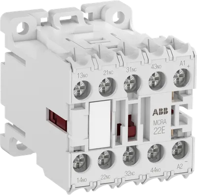 MCRA040AR1Mini Contactor Relay24 V AC4NO0NCRing-Tongue Terminals