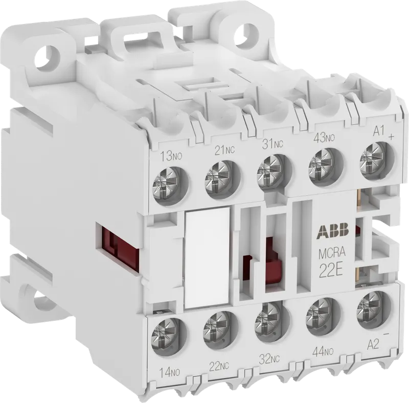 MCRA031AR6Mini Contactor Relay220 ... 230 V AC3NO1NCRing-Tongue Terminals
