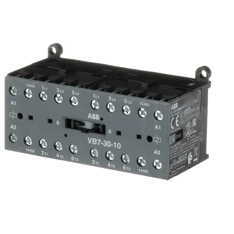 Mini Reversing Contactor VB7 110 ... 127 V AC - 3 NO - 0 NC - Screw Terminals — photo 3 of 4