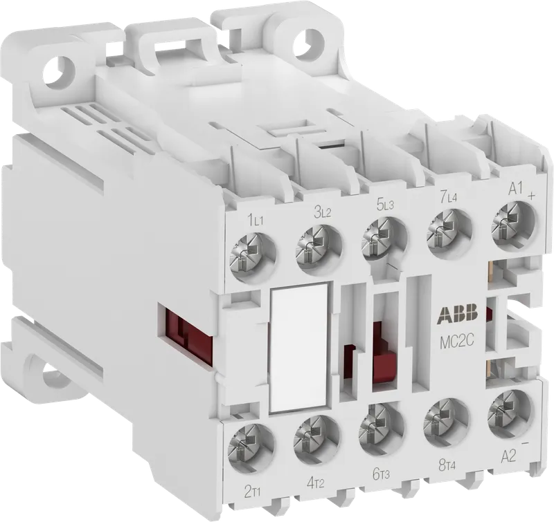 Mini Contactor MC2 48 V DC - 4 NO - 0 NC - Screw Terminals