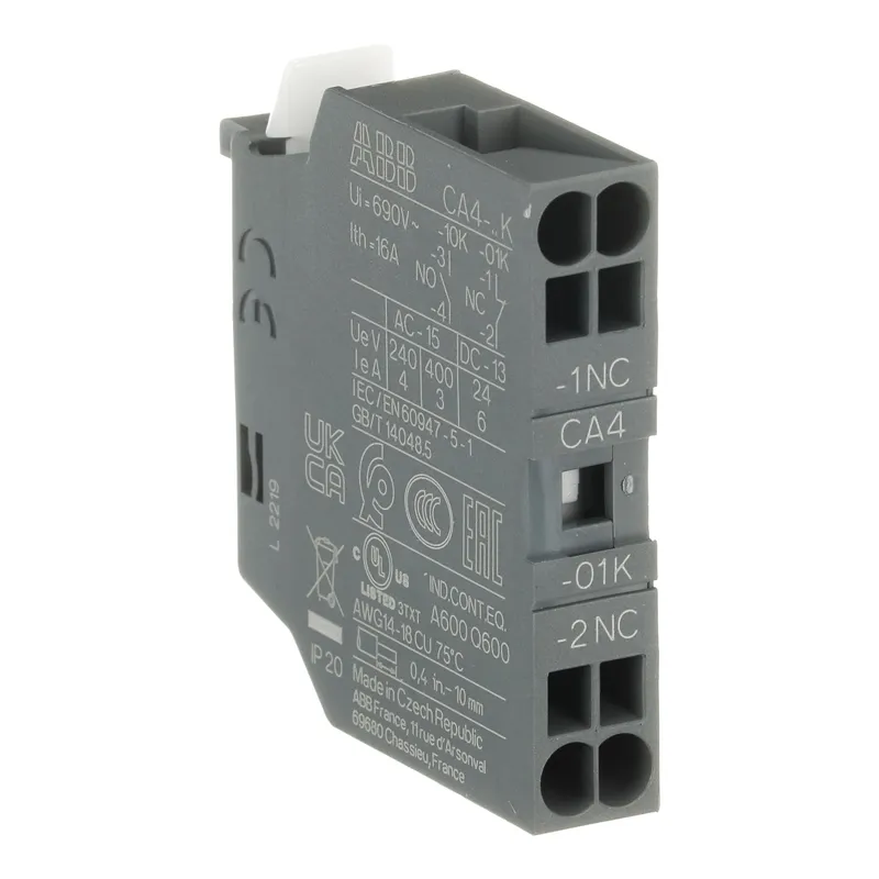 CA4-01K Auxiliary Contact Block — photo 4 of 4