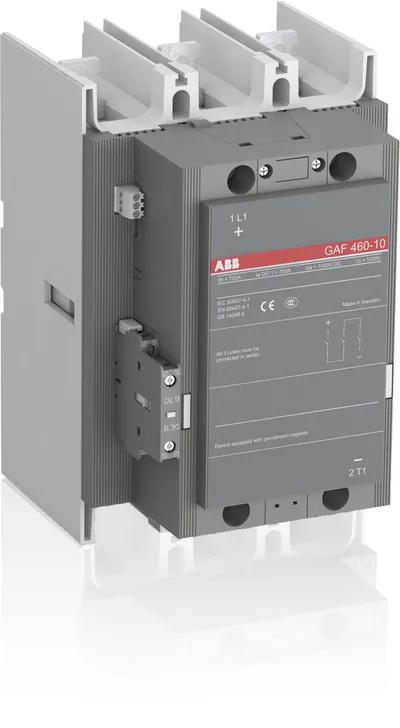 GAF460-10-11 250-500V 50/60Hz / 250-500V DC Contactor
