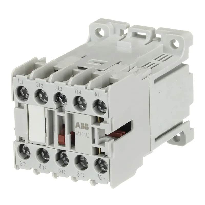 Mini Contactor MC1 125 V DC - 4 NO - 0 NC - Screw Terminals — photo 3 of 4