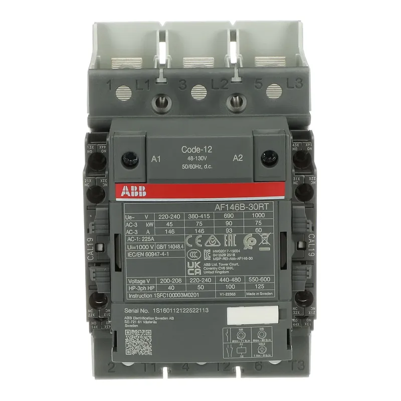 AF146B-30-22RT-12 Contactor — photo 2 of 4
