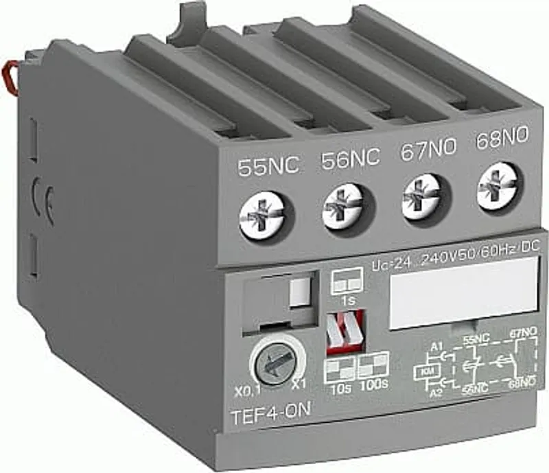 TEF4-ON Frontal Electronic Timer