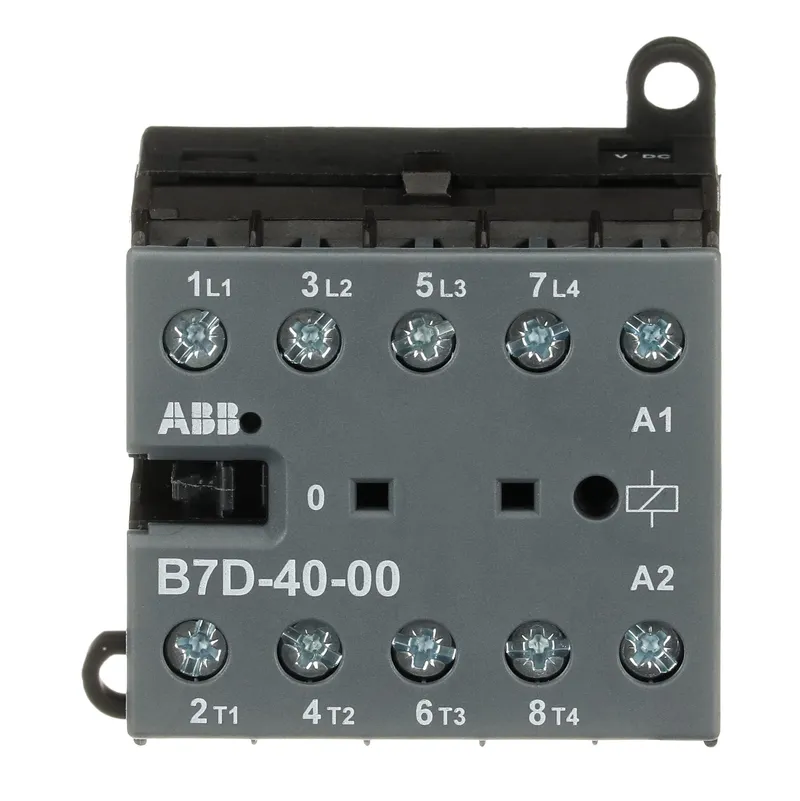 Mini Contactor B7D 24 V DC - 4 NO - 0 NC - Screw Terminals — photo 2 of 4