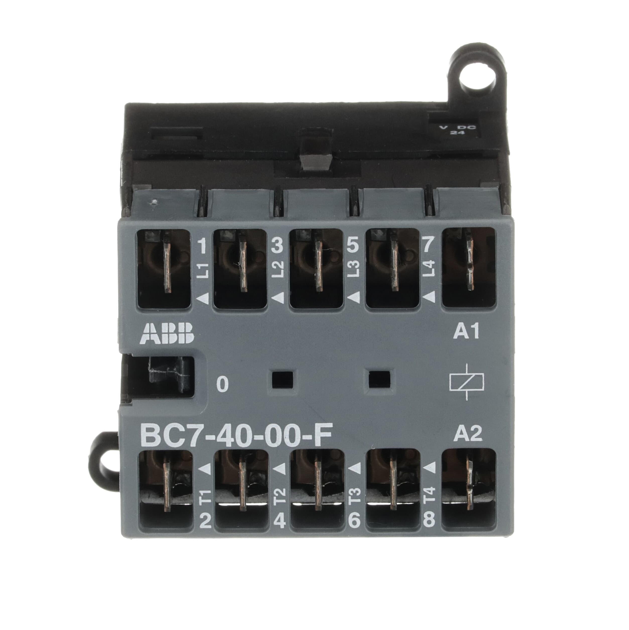 Mini Contactor BC7 24 V DC - 4 NO - 0 NC - Flat-Pin Connections — photo 2 of 4 Mini Contactor BC7 24 V DC - 4 NO - 0 NC - Flat-Pin Connections — photo 2 of 4