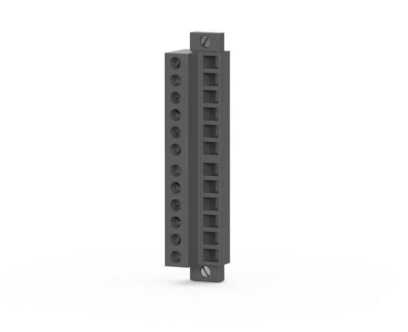 12-Point Screw TB 12-Point Screw-Type Terminal Block
