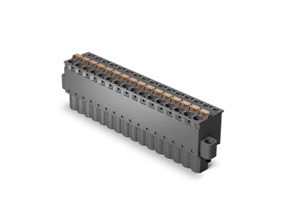 16-Point Spring TB 16-Point Spring-Type Terminal Block