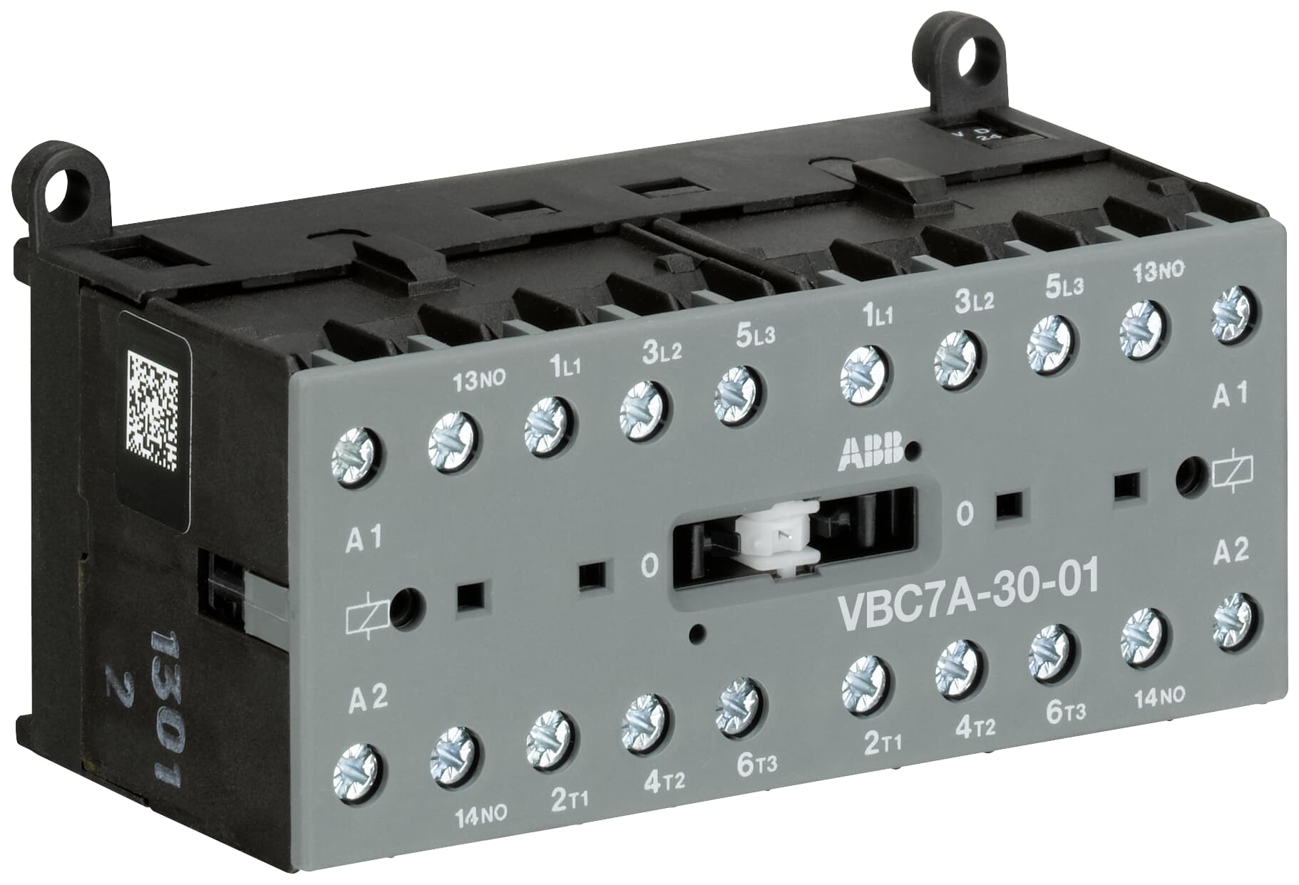 Mini Reversing Contactor VBC7A 24 V DC - 3 NO - 0 NC - Screw Terminals