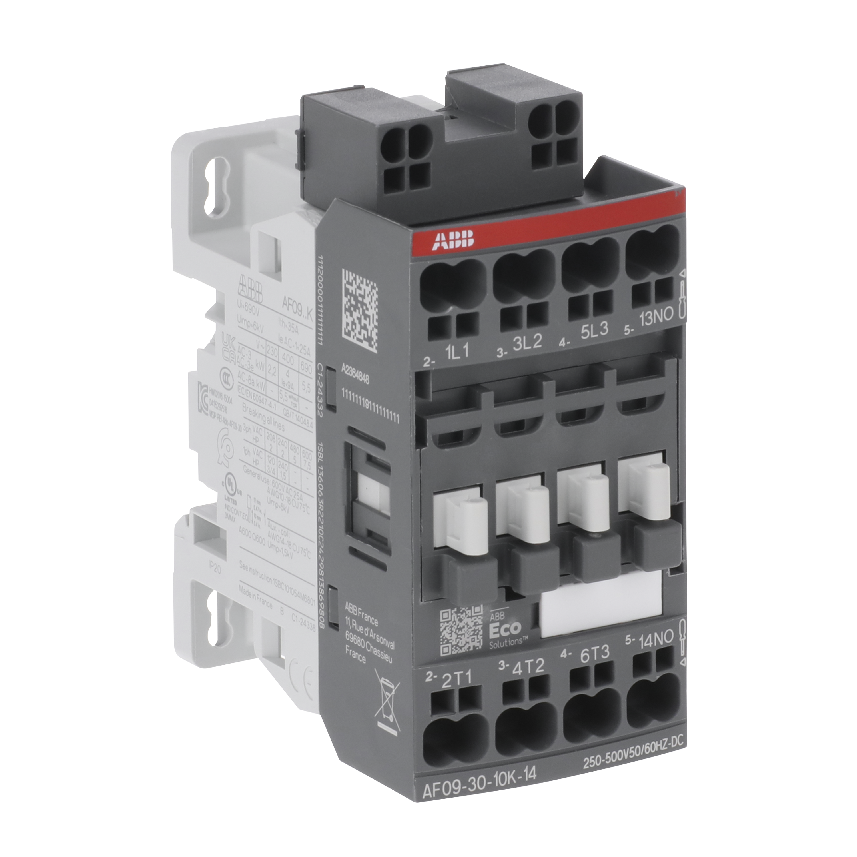 AF09-30-10K-14 250-500V50/60HZ-DC Contactor — photo 4 of 4