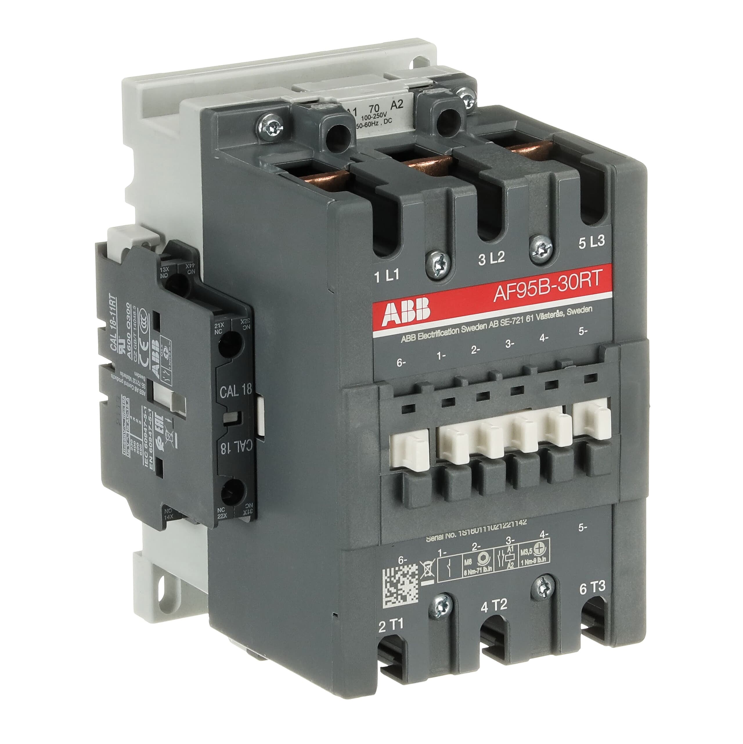 AF95B-30-11RT 100-250V 50/60Hz / DC Contactor — photo 4 of 4