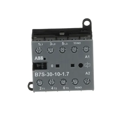 Mini Contactor B7S 24 V DC - 3 NO - 0 NC - Screw Terminals