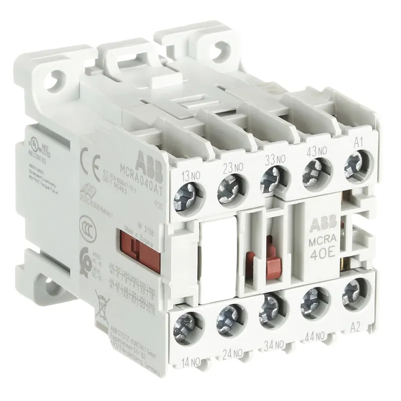 MCRA040ATNMini Contactor Relay50 Hz 220 ... 240 V AC4NO0NCScrew Terminals — photo 4 of 4