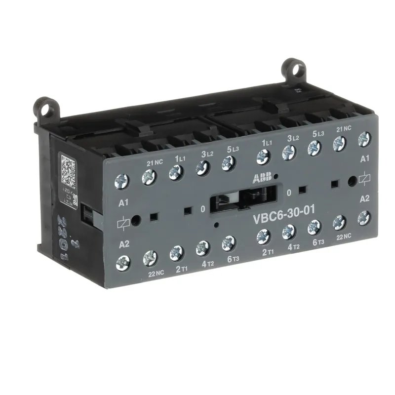 Mini Reversing Contactor VBC6 24 V DC - 3 NO - 0 NC - Screw Terminals — photo 4 of 4