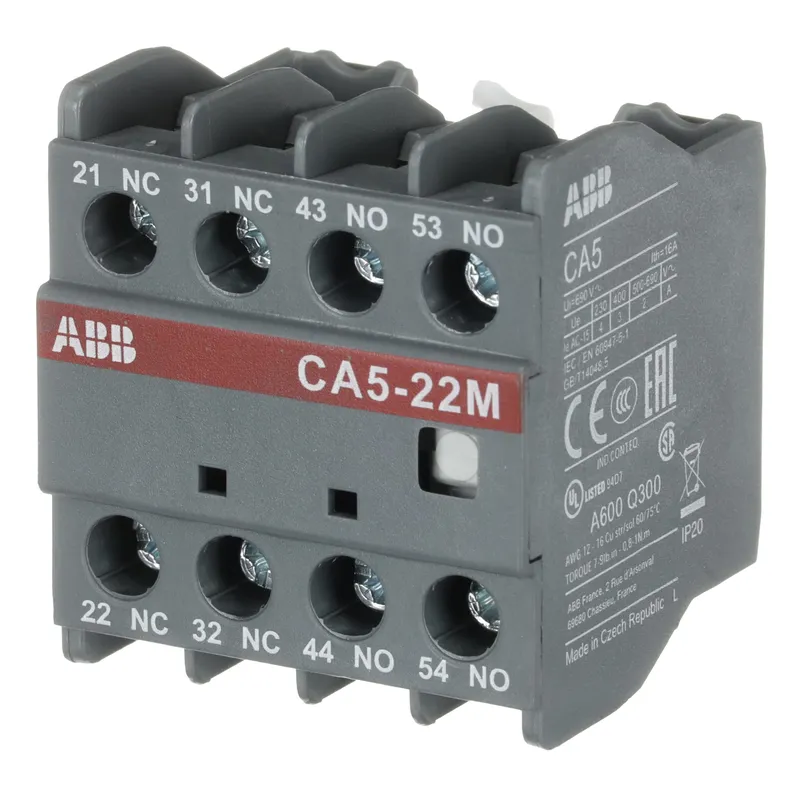 CA5-22M Auxiliary Contact Block — photo 3 of 4