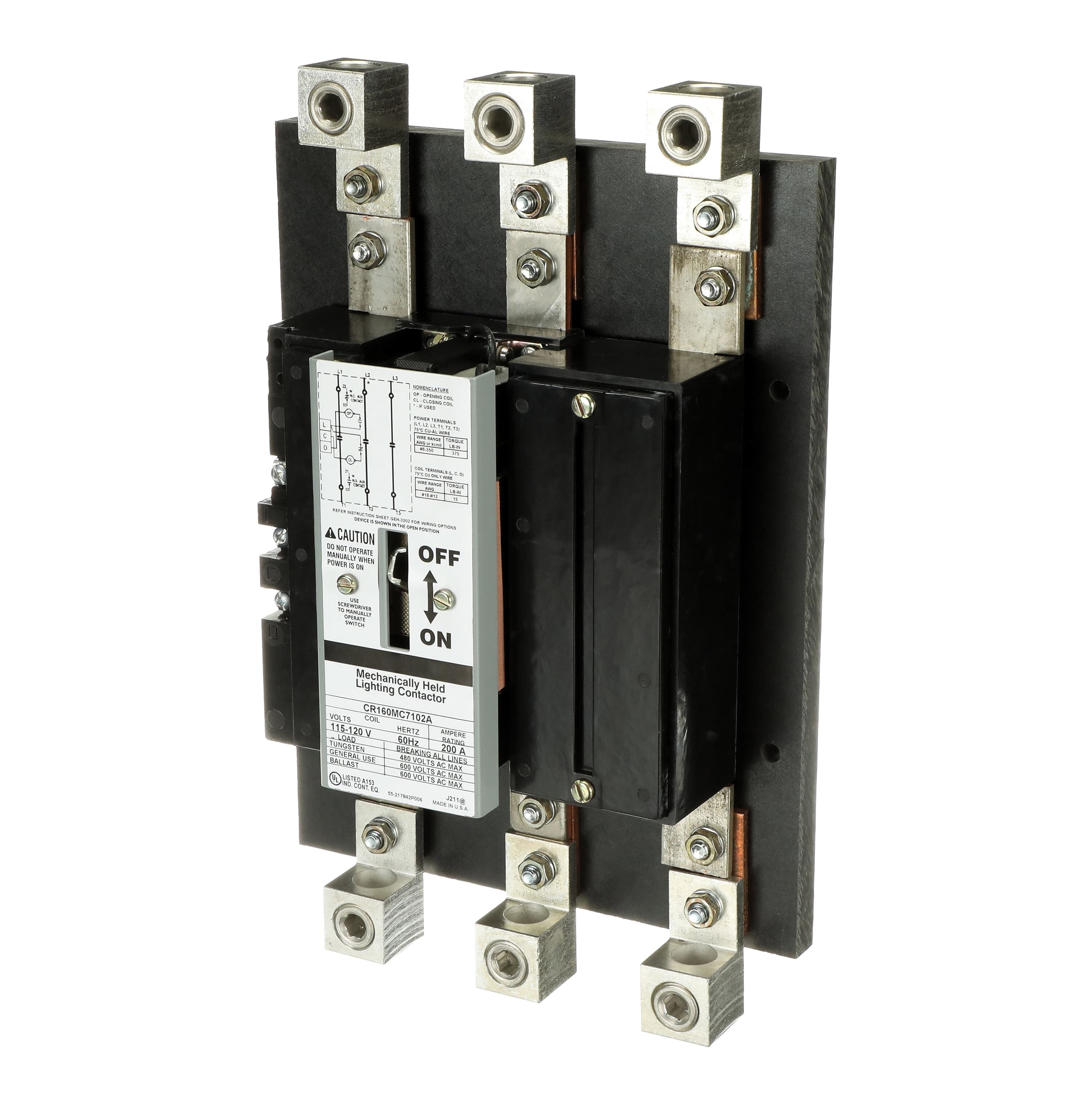 160MC7102A 160M Lighting Contactor — photo 2 of 4