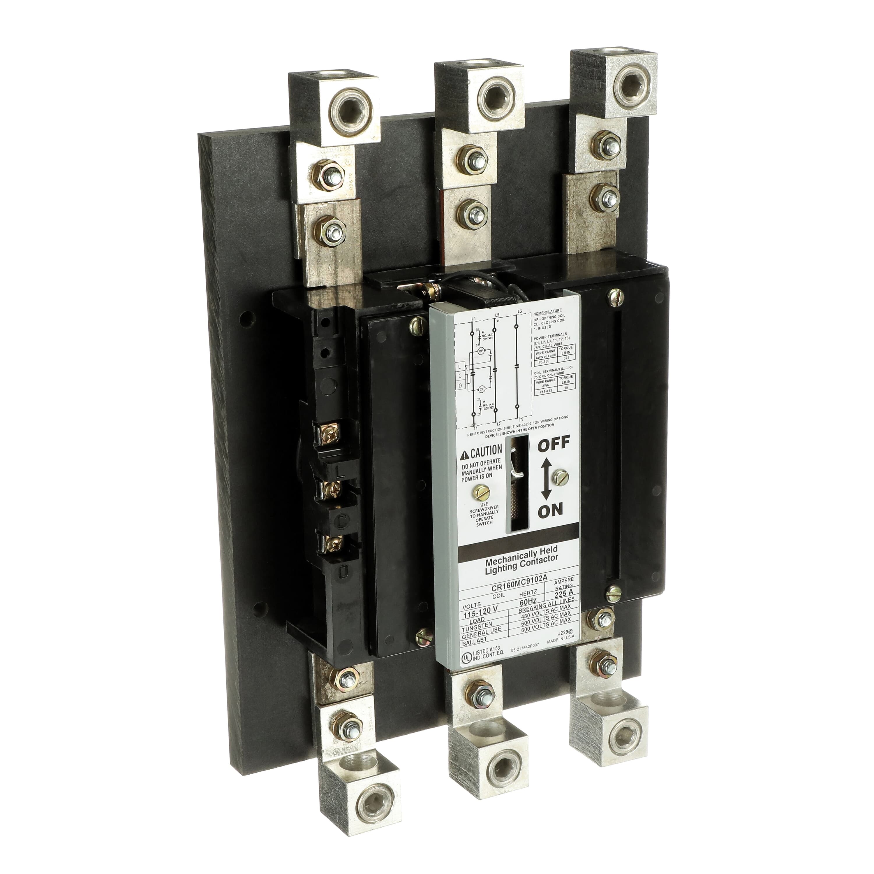 160MC9102A 160M Lighting Contactor