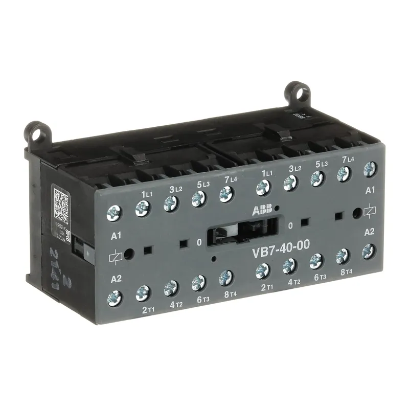 Mini Reversing Contactor VB7 110 ... 127 V AC - 4 NO - 0 NC - Screw Terminals — photo 4 of 4