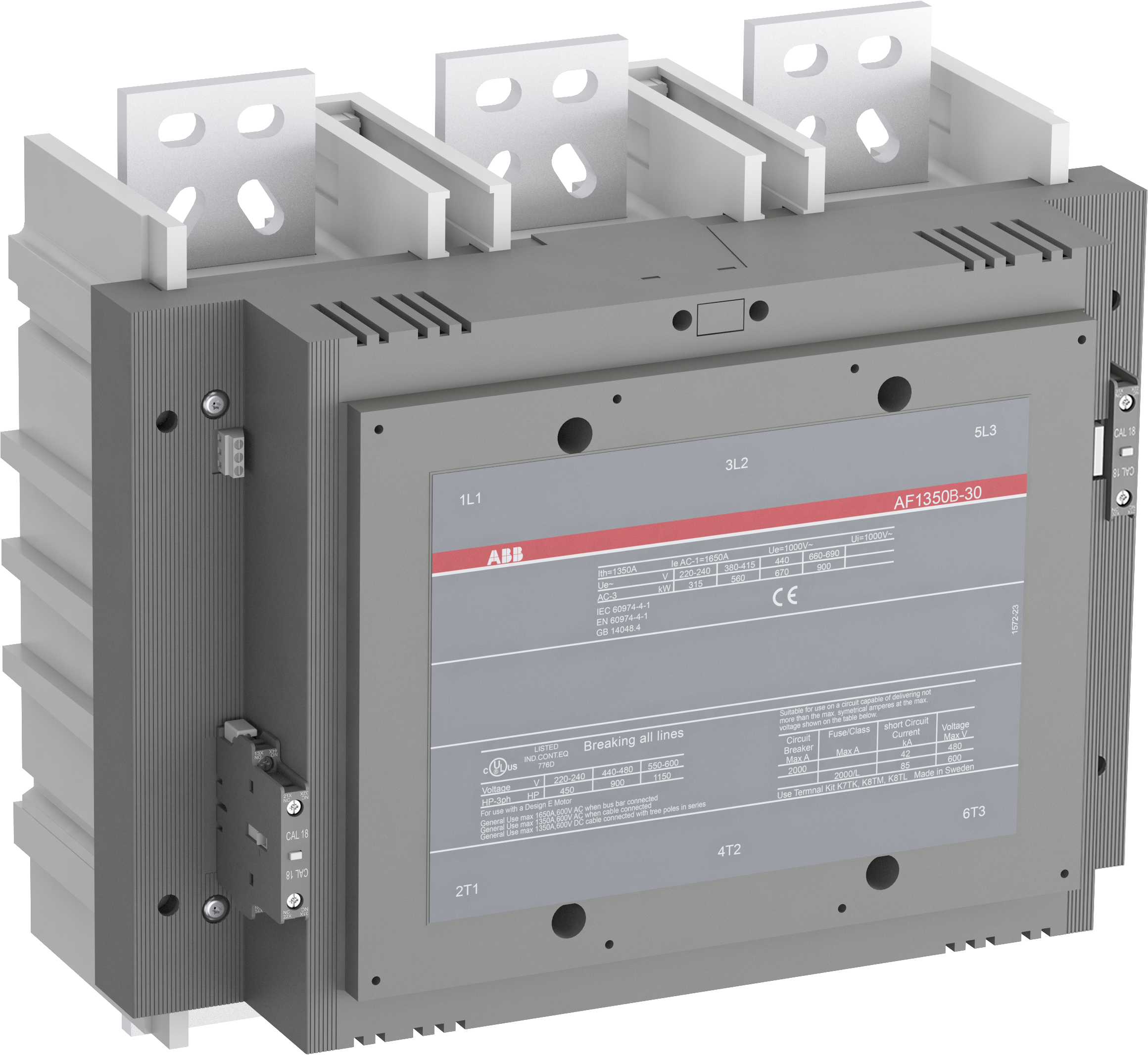 AF1350B-30-22-70 100-250V 50/60Hz / 100-250V DC Contactor
