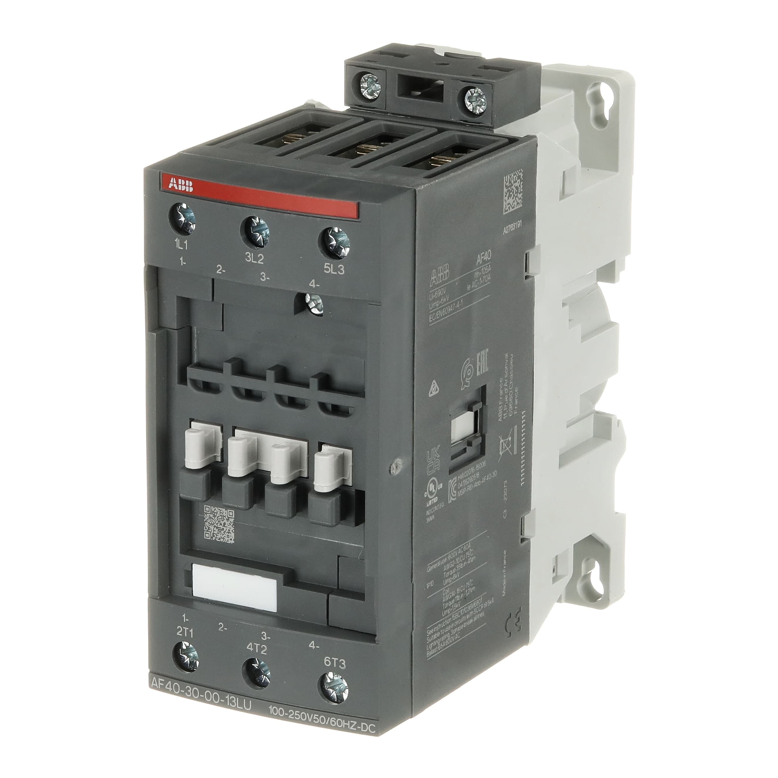 AF40-30-00-13LU 100-250V50/60HZ-DC Contactor — photo 3 of 4