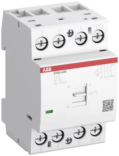 EN40-31N-01 Installation Contactors (NC) 30 A - 3 NO - 1 NC - 24 V - Control Circuit 400 Hz