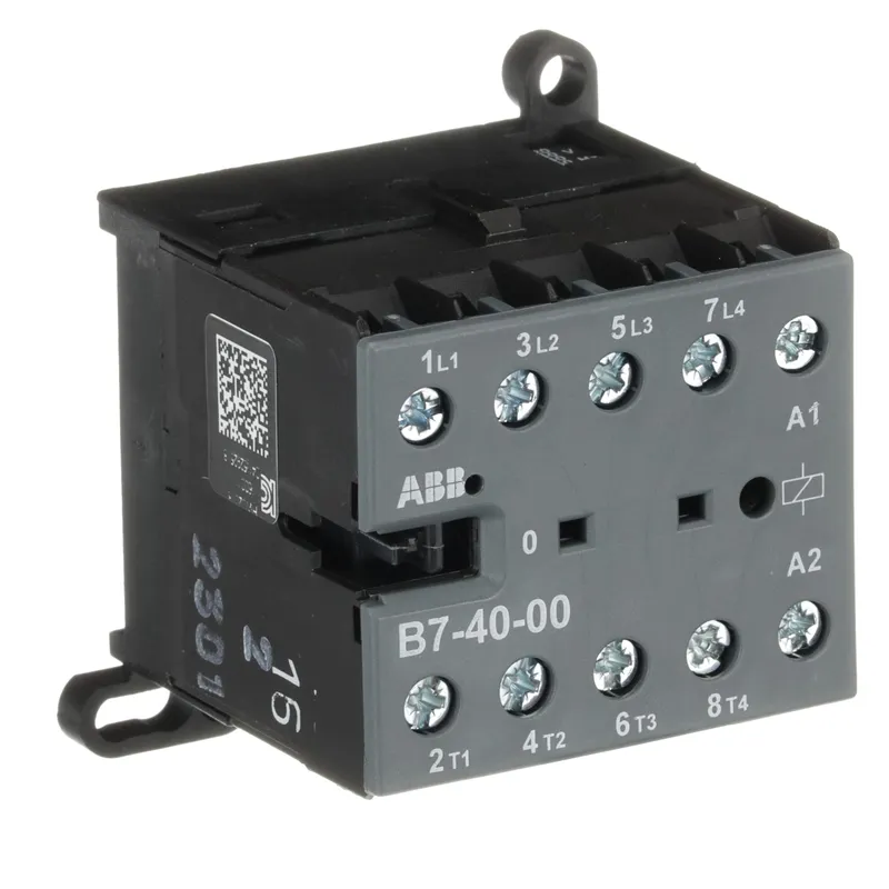 Mini Contactor B7 220 ... 240 V AC - 4 NO - 0 NC - Screw Terminals — photo 4 of 4