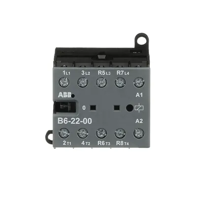 Mini Contactor B6 42 V AC - 2 NO - 2 NC - Screw Terminals