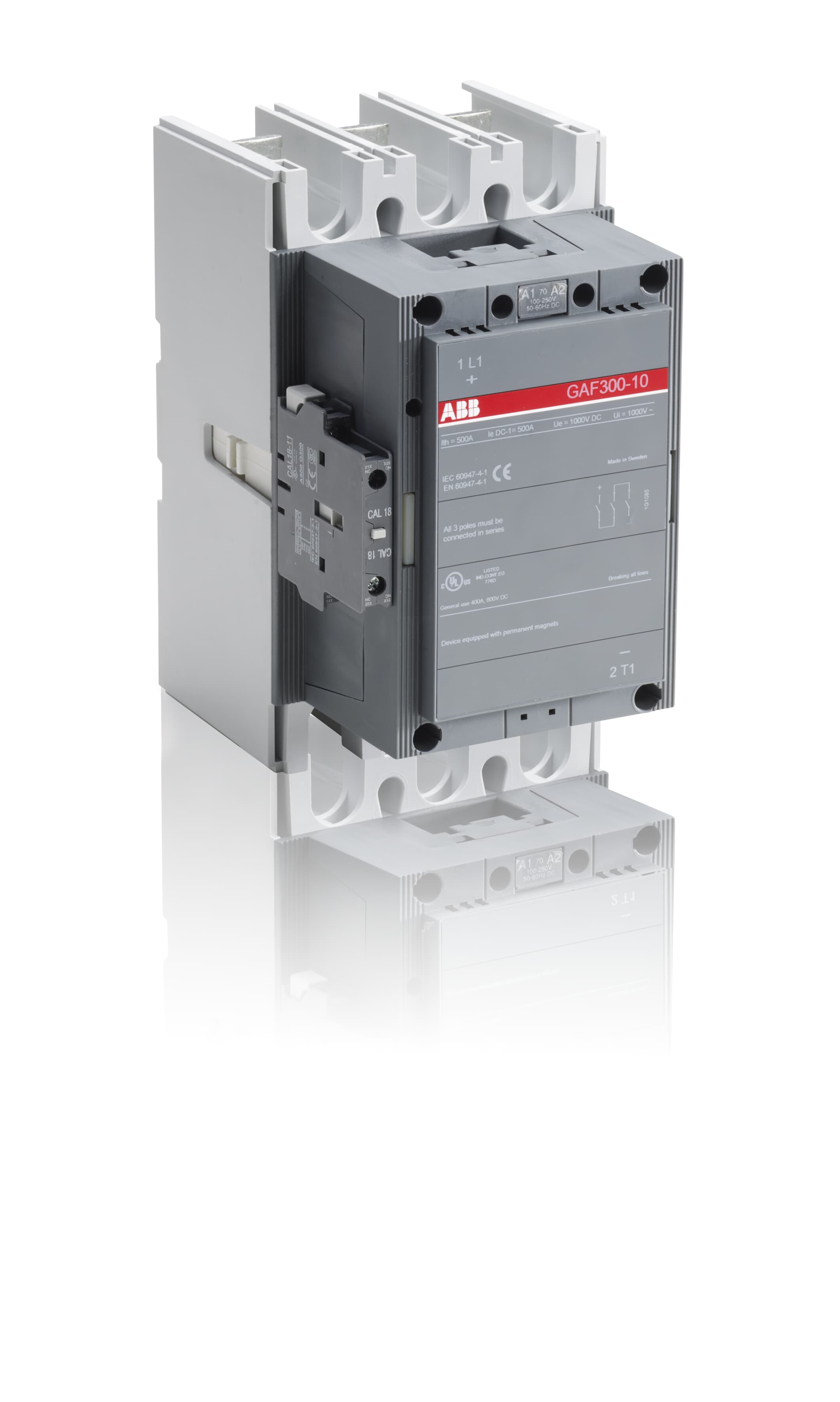 GAF300B-10-11RT 48-130V 50/60Hz/DC Contactor