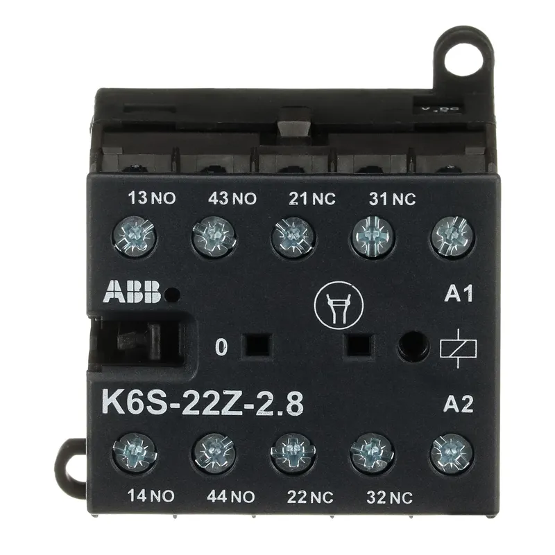 K6S-22Z-2.8-72Mini Contactor Relay17 ... 32 V DC2NO2NCScrew Terminals — photo 2 of 4