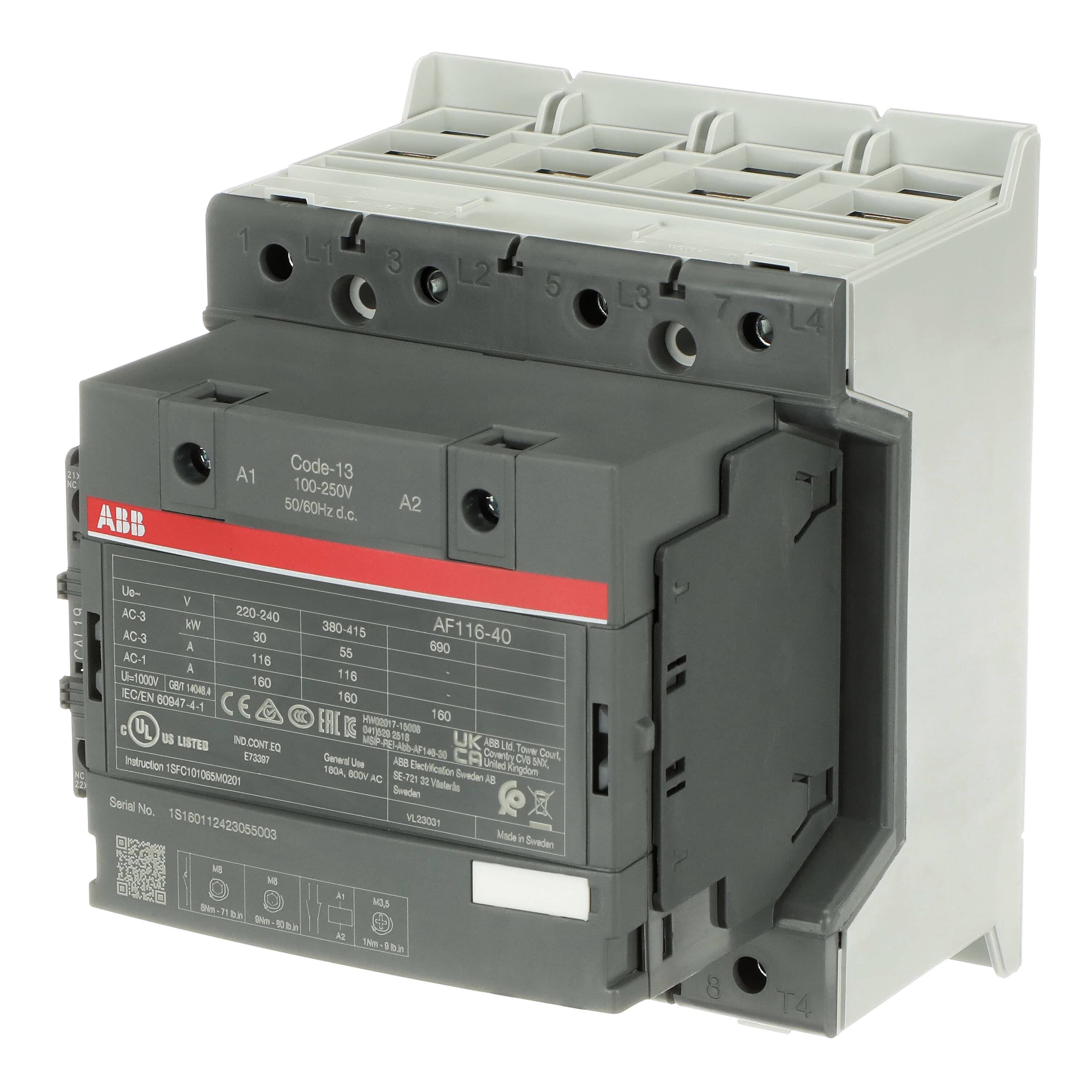 AF140-40-11-13 Contactor — photo 3 of 4