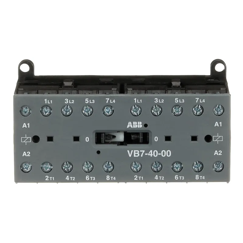 Mini Reversing Contactor VB7 110 ... 127 V AC - 4 NO - 0 NC - Screw Terminals — photo 2 of 4