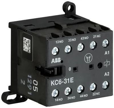 KC6-31E-1.4-81Mini Contactor Relay24 V DC3NO1NCScrew Terminals