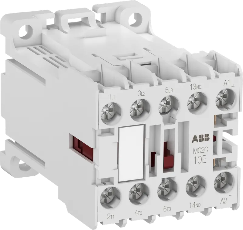 Mini Contactor MC2 12 V DC - 3 NO - 0 NC - Screw Terminals