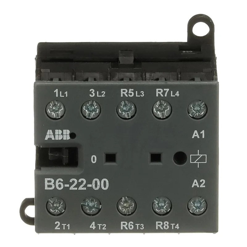 Mini Contactor B6 24 V AC - 2 NO - 2 NC - Screw Terminals — photo 2 of 4