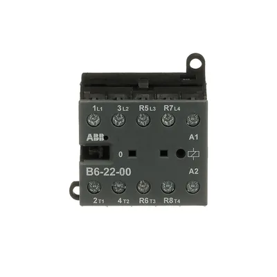 Mini Contactor B6 24 V AC - 2 NO - 2 NC - Screw Terminals